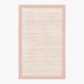 Texture Border Performance Rug