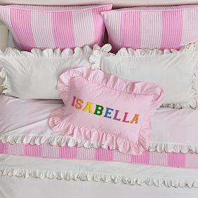 Stoney Clover Lane Cabana Stripe Euro Pillow Cover