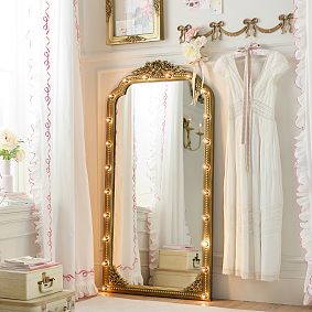 LoveShackFancy Marquee Floor Mirror (30&quot;x59&quot;)