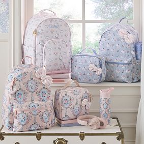 Colby Hello Kitty&#174; Pinstripe Backpack &amp; Water Bottle Bundle