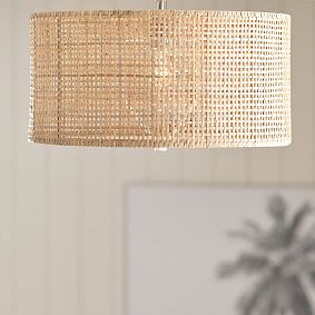 Woven Flush Mount (18&quot;)