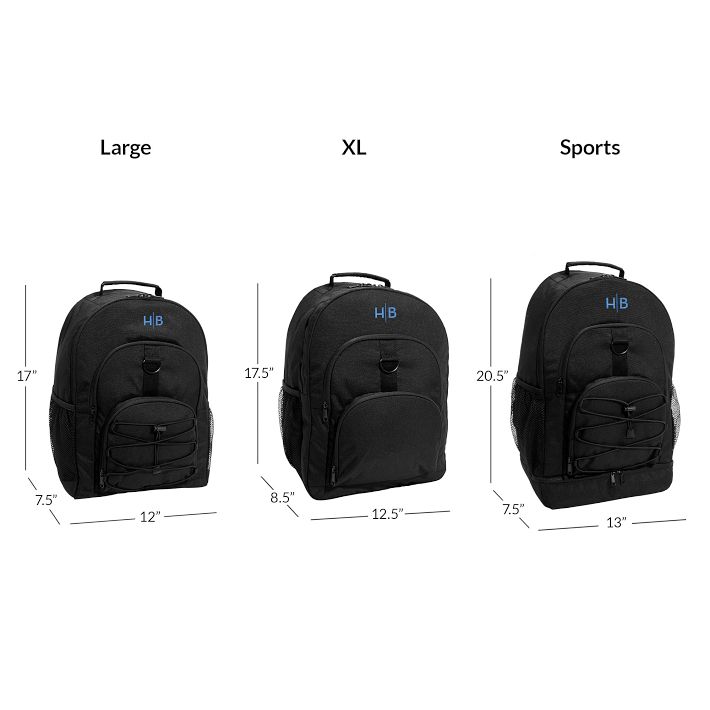 Black Solid Backpack & Cold Pack Lunch Bundle | Pottery Barn  display picture 1