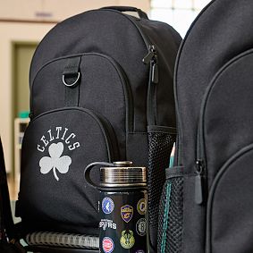 Gear-Up Personalized NBA Team Backpack &amp; Water Bottle Bundle