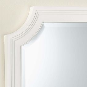 Auburn Scallop Over-the-Dresser Mirror (40&quot;x30&quot;)