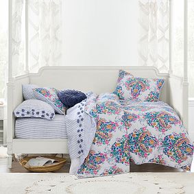 Tufted Watercolour Stripe Sheet Set