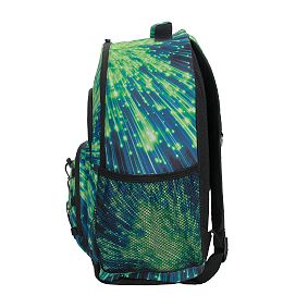 Neon Hyperdrive Backpack and Slim Water Bottle Bundle