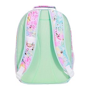 Gear-Up Dreamscape Gold Metallic Backpack