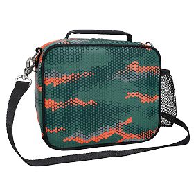 Gear-Up Reflective Hexagon Camo Cold Pack Lunch Box