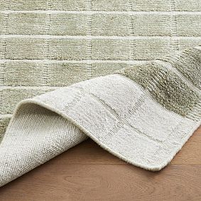 Grid Border Rug