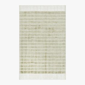 Grid Border Rug