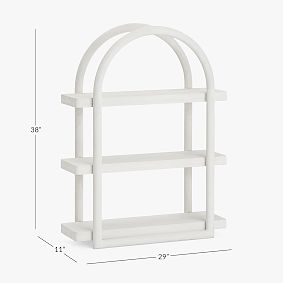 Haven Arched Bookcase (29&quot;x38&quot;)