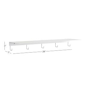 Light-Up Hook Rack (28")