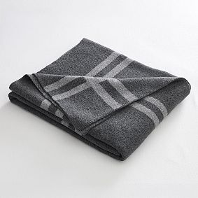Blake Border Knit Throw