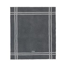 Blake Border Knit Throw