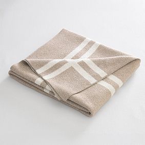 Blake Border Knit Throw