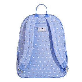 Colby Roller Rabbit Blue Hearts Backpack &amp; Cold Pack Lunch Bundle, Set of 3