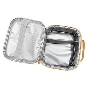 Colby Metallic Gold Cold Pack Lunch Box