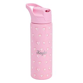 Colby Roller Rabbit Hearts Water Bottle