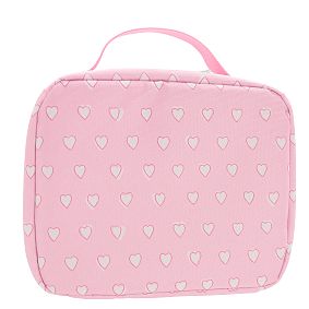 Colby Roller Rabbit Pink Hearts Cold Pack Lunch Box