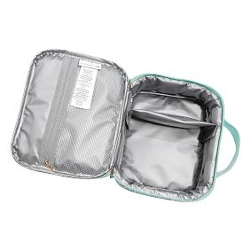 Colby Roller Rabbit Teal Monkey Cold Pack Lunch Box