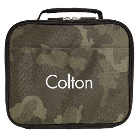Gear-Up Green Camo Cold Pack Lunch Box