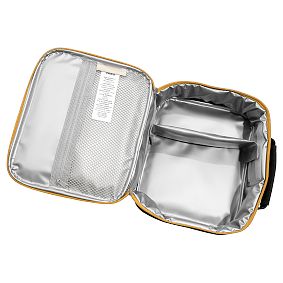 Gear-Up Reflective Grid Green Cold Pack Lunch Box