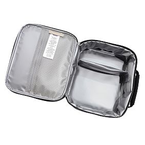 Gear-Up Storm Black &amp; White Lunch Box