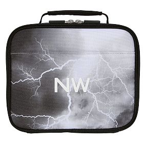 Gear-Up Storm Black &amp; White Lunch Box