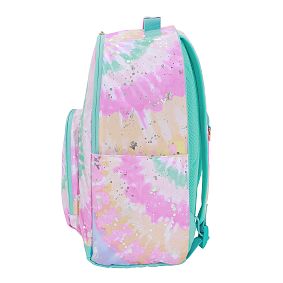 Gear-Up Tie-Dye Metallic Backpack &amp; Water Bottle Bundle