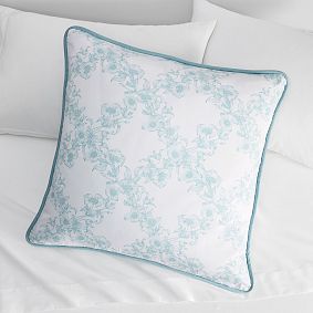 Trellis Toile Euro Pillow Cover