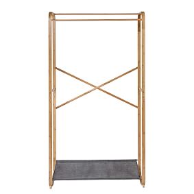 Bamboo &amp; Canvas Garment Rack