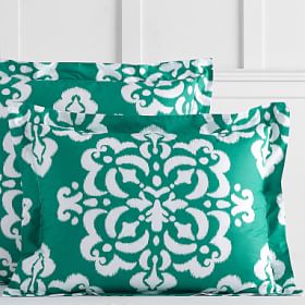 Couette Pottery Barn Teen - Médallion Floret - Bleu - Taille TWIN XL - 100% Coton