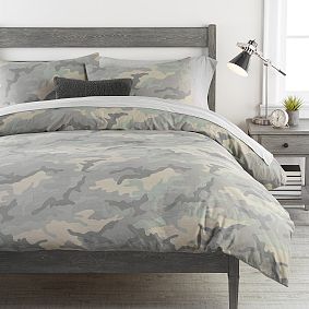Camo Organic Duvet Cover