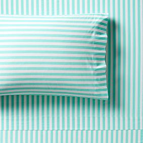 Classic Bold Stripe Organic Sheet Set