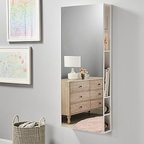 Full Length Mirror with Storage
