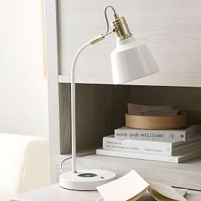 Open Box:  Taylor Wireless Charging Task Lamp with USB