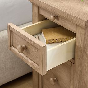 Beadboard Breadboard Nightstand (21")