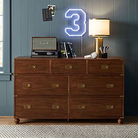 Campaign 7-Drawer Dresser (56w x 19d")