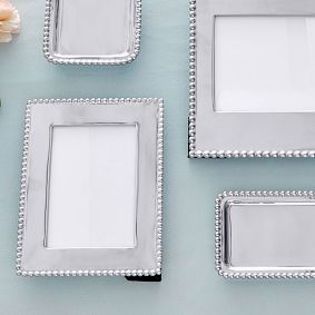 Beaded Engravable Picture Frame