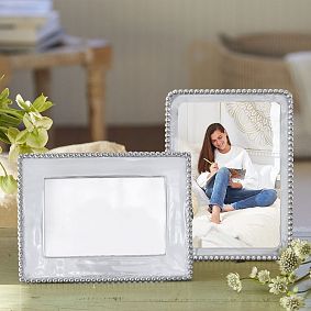 Beaded Engravable Picture Frame