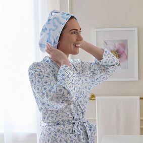 LoveShackFancy Garden Damask Hair Wrap