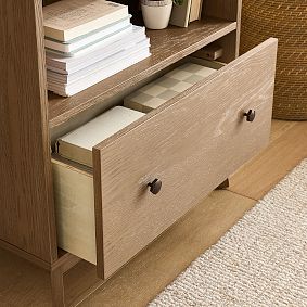 Keaton Writing Desk &amp; Bookcase Set (100")