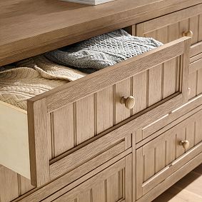 Beadboard 6-Drawer Dresser (56w x 19d")