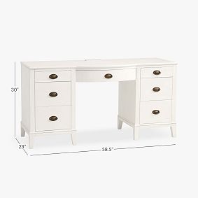Maisie Smart Storage Desk (58.5")