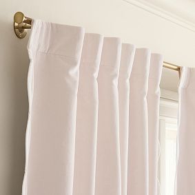 Sweet Scallop Velvet Blackout Curtain
