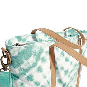 Northfield Carmel Tie-Dye Pool Zipper Recycled Tote