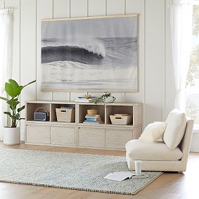 Costa 4-Cube Organizer with Drawers (80")