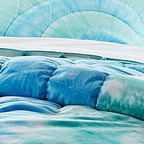 Dunes Tie-Dye Cotton Quilt