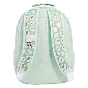 Gear-Up Aqua Gold Metallic Leopard  Backpack