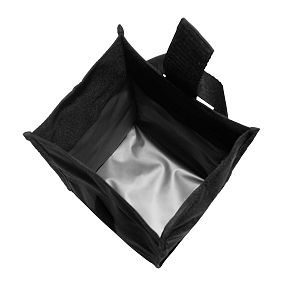 Gear-Up Black Roll-Top Lunch Box